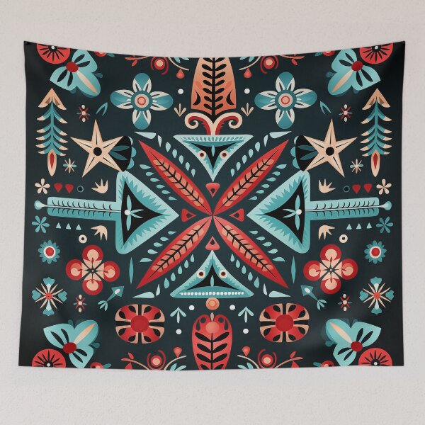 Item preview, Modern Berber Pattern - Floral Art designed and sold by Guesso.