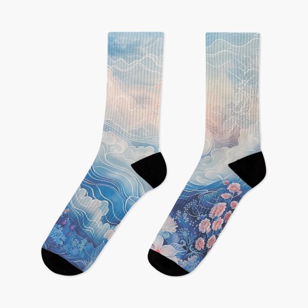 Item preview, Floral pattern. Blue colors. designed and sold by MagelliShop.