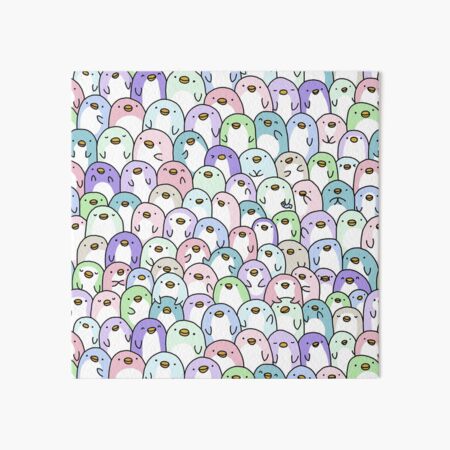 Penguin Snuggles Art Board Print