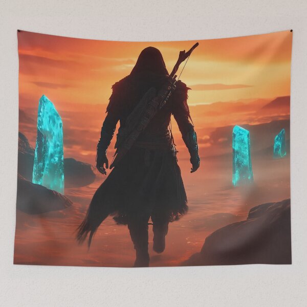 Item preview, Wanderer of the Crystal Sands designed and sold by Carlos Monteiro.