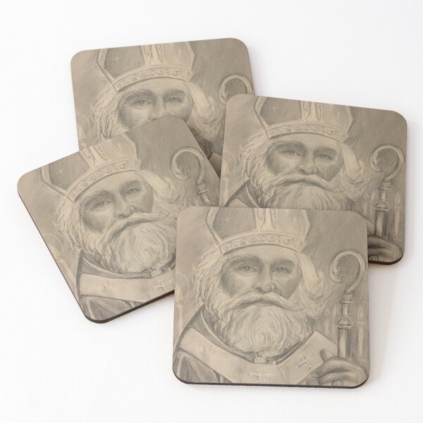 Item preview, St. Nicholas of Myra designed and sold by paintingsbyk.