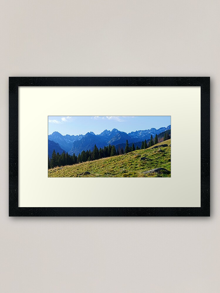 Thumbnail 1 of 7, Framed Art Print, Rusinowa Polana - High Tatras - Poland designed and sold by SimonGA.