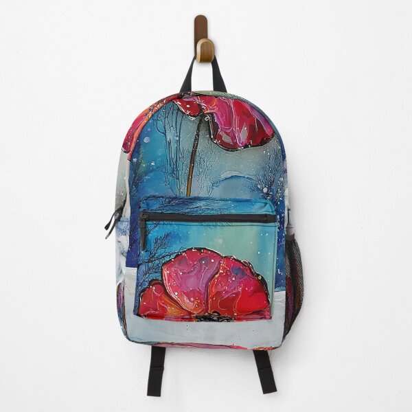 Item preview, Poppies in snow designed and sold by Line Designs By Duck.