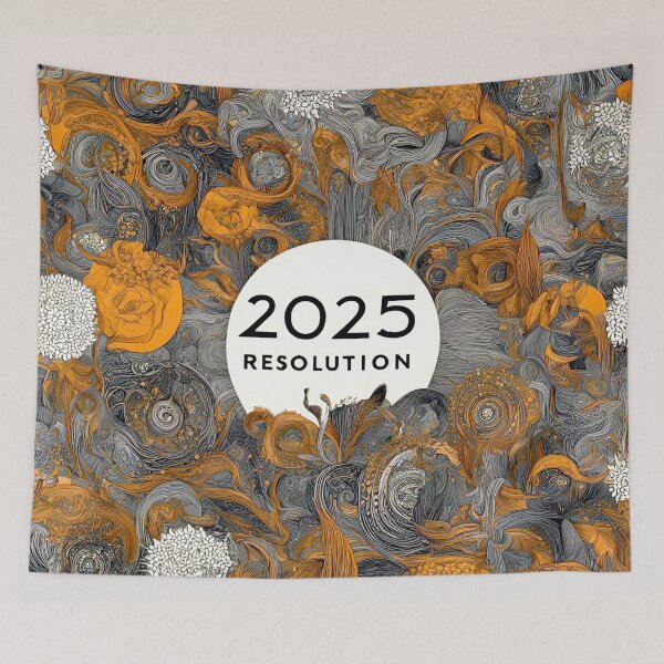 Item preview, Resolution, future pattern, year 2025 49 designed and sold by MetallenaLux.
