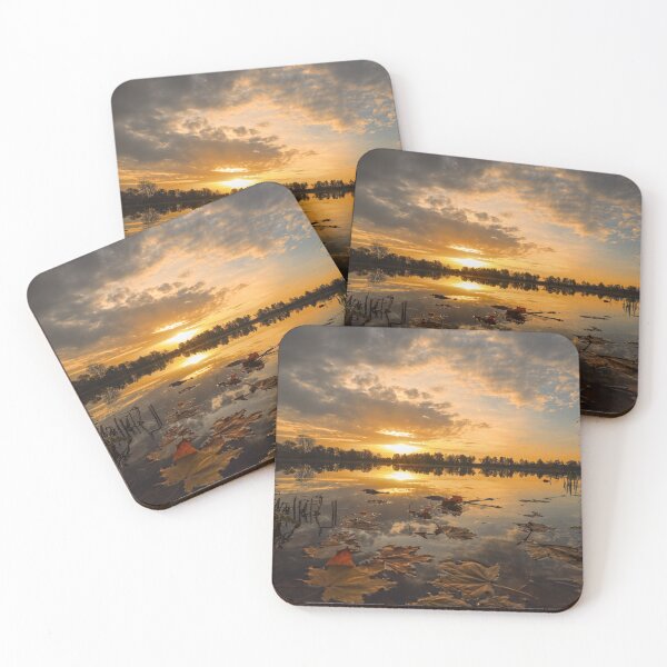Item preview, Autumnal atmosphere at the lake designed and sold by Pietschi2022.
