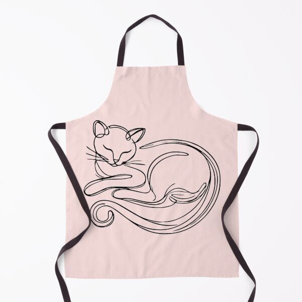 Item preview, cat one line art designed and sold by Onelineartt.