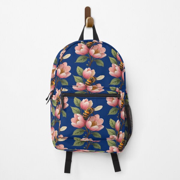 Item preview, Arkansan State Honey Bee And Apple Blossom Vector Design designed and sold by taiche.