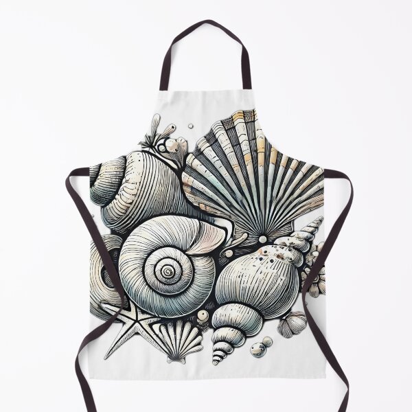 Item preview, sea shells sticker  designed and sold by NCNGDESIGN.