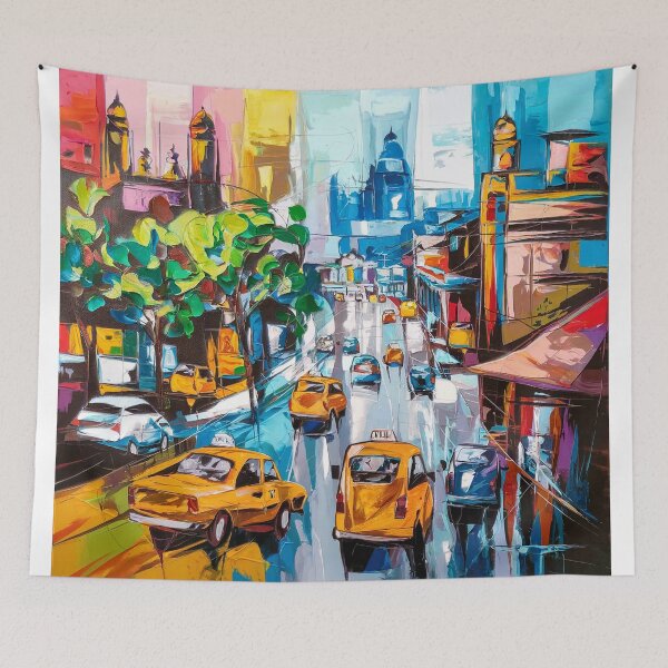 Item preview, The Heartbeat of Kolkata | painting of kolkata  designed and sold by KARTICK DUTTA.