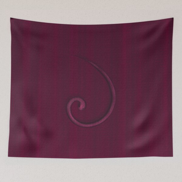 Item preview, Maroon snake in the form of a golden spiral designed and sold by Cherevan.