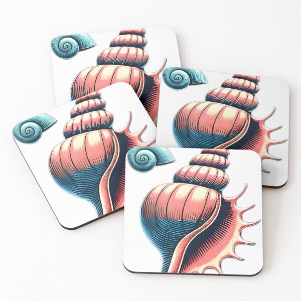 Item preview, sea shells sticker  designed and sold by NCNGDESIGN.