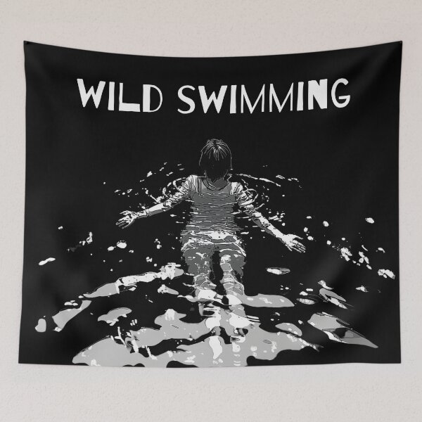 Item preview, Wild Swimming design. Back to nature. designed and sold by Shoot-The-Moon.