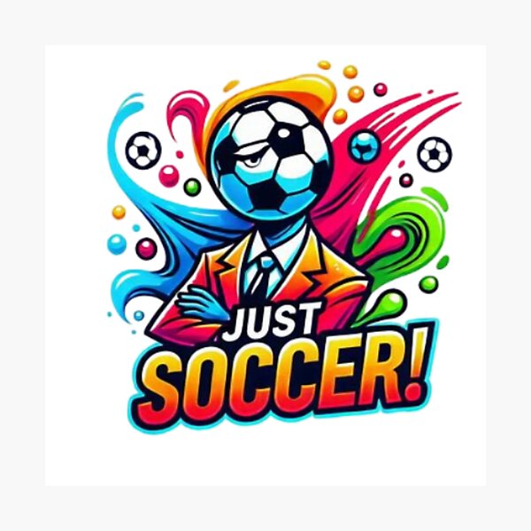 Item preview, Just Soccer! SoccerHead designed and sold by Shs-Kenya.