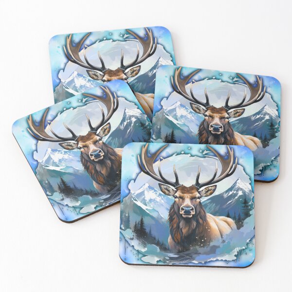 Item preview, Majestic Elk designed and sold by ChippyChics.