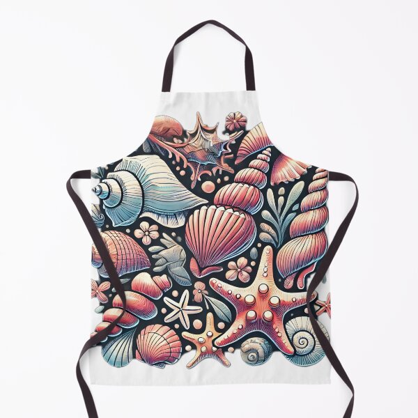 Item preview, sea shells sticker designed and sold by NCNGDESIGN.