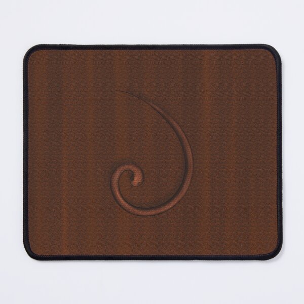 Item preview, Brown snake in the form of a golden spiral designed and sold by Cherevan.