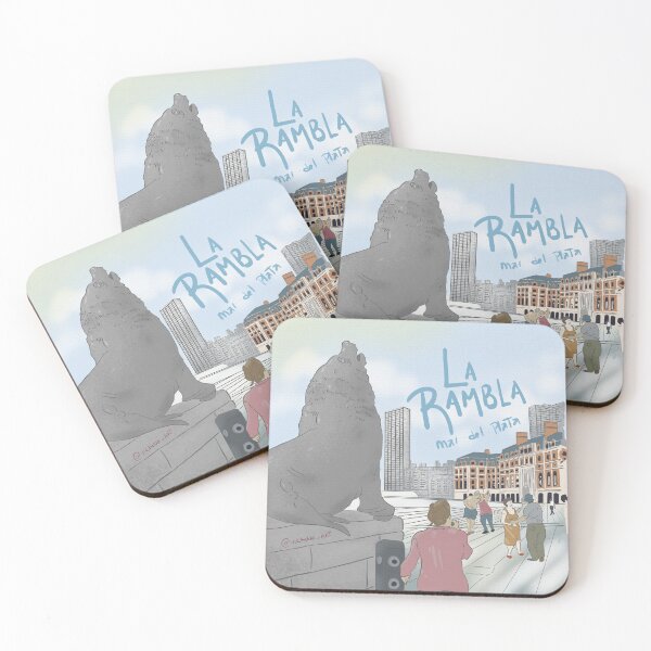 Item preview, The Rambla, Mar del Plata designed and sold by VickyUrsini.
