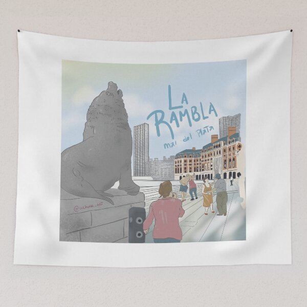 Item preview, The Rambla, Mar del Plata designed and sold by VickyUrsini.