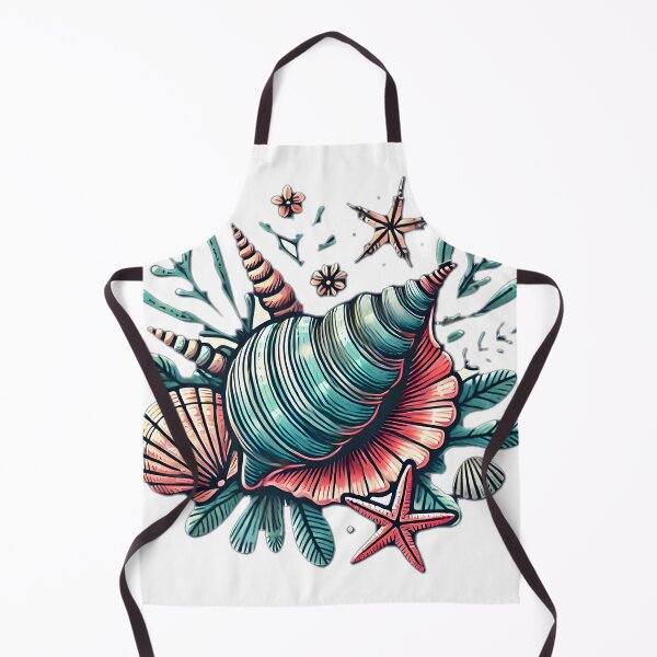 Item preview, sea shells sticker designed and sold by NCNGDESIGN.
