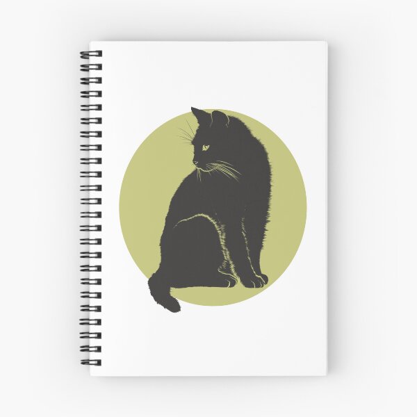 Item preview, A Cat's Silhouette Cast in Shadows designed and sold by TwinklePress.