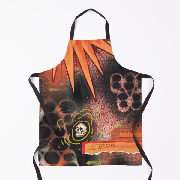 Item preview, Punk Experimental Orange and Black Mixed Media designed and sold by Blaize Auxide.