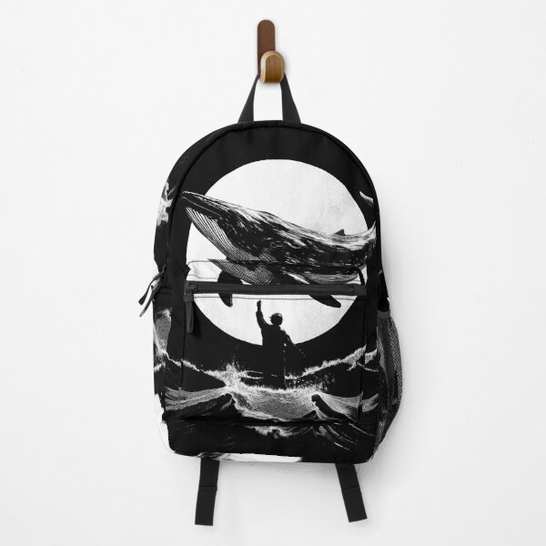 Item preview, Moonlit Majesty: Whale and Waves. Cetacean design. designed and sold by Shoot-The-Moon.