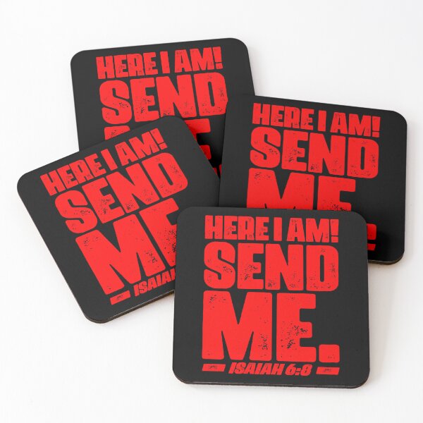 Item preview, Isaiah 6:8 Here I Am Send Me designed and sold by plushism.