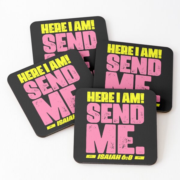 Item preview, Isaiah 6:8 Here I Am Send Me designed and sold by plushism.