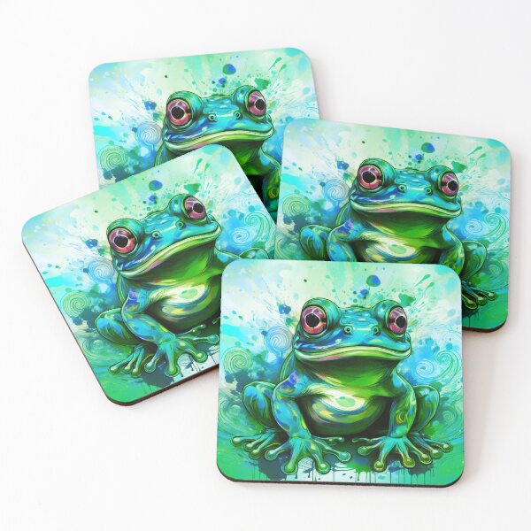 Item preview, Whimsical Frog designed and sold by ChippyChics.