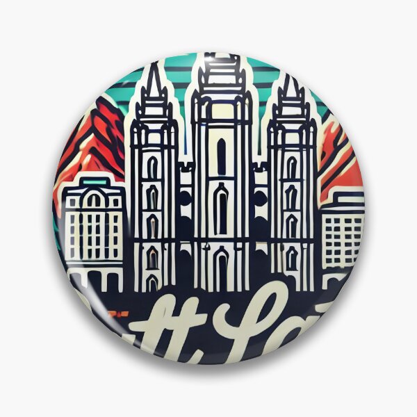 Item preview, salt lake city sticker  designed and sold by NCNGDESIGN.