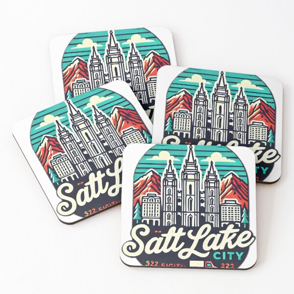 Item preview, salt lake city sticker  designed and sold by NCNGDESIGN.