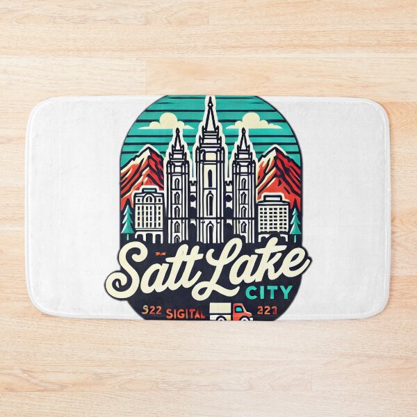 Item preview, salt lake city sticker  designed and sold by NCNGDESIGN.