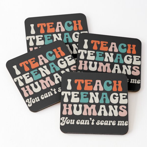 Item preview, I Teach Teenage Humans You Can't Scare Me designed and sold by luannsemmsobre.