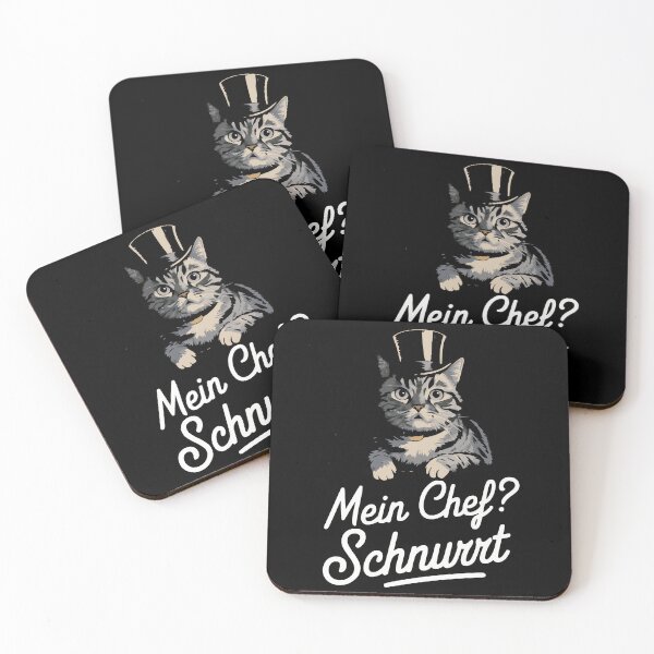 Item preview, Humorous cat design with top hat Funny saying cat boss designed and sold by Mkx8.