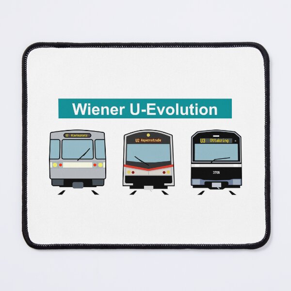 Item preview, Vienna U-Evolution: All Vienna subways designed and sold by WurmWeb.DesignShop.