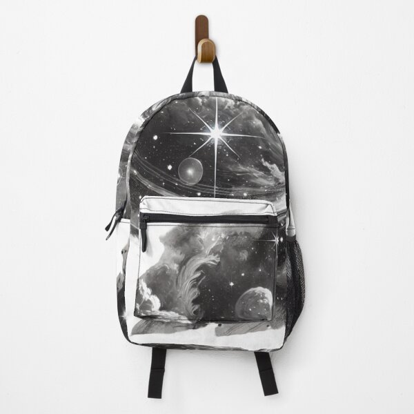 Item preview, Monochrome Galaxy Art - Cosmic Elegance Design designed and sold by MJShop18.