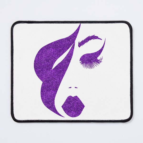 Item preview, PURPLE GLITTER FACE designed and sold by PRETTYGIRLZTING.