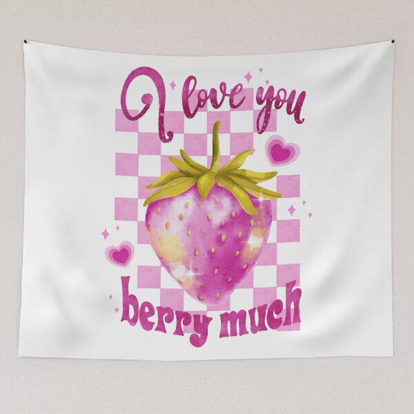 Item preview, Love you berry much  designed and sold by pinkyfish1010.