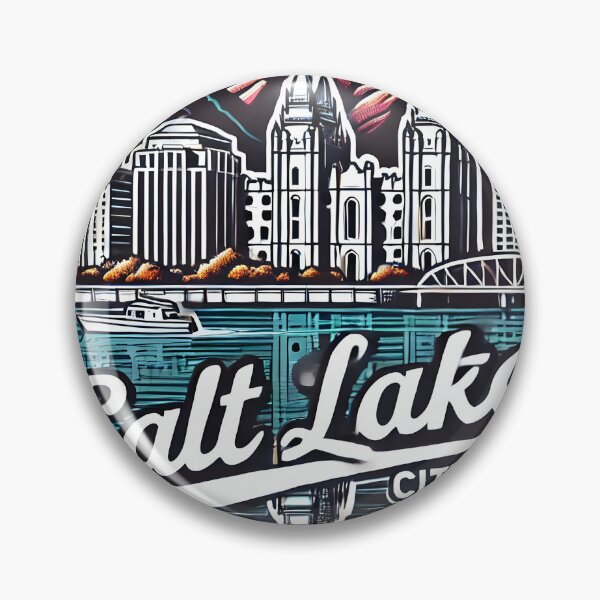 Item preview, salt lake city sticker  designed and sold by NCNGDESIGN.