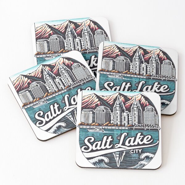 Item preview, salt lake city sticker  designed and sold by NCNGDESIGN.