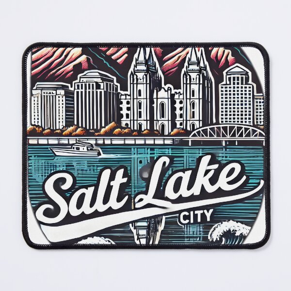 Item preview, salt lake city sticker  designed and sold by NCNGDESIGN.