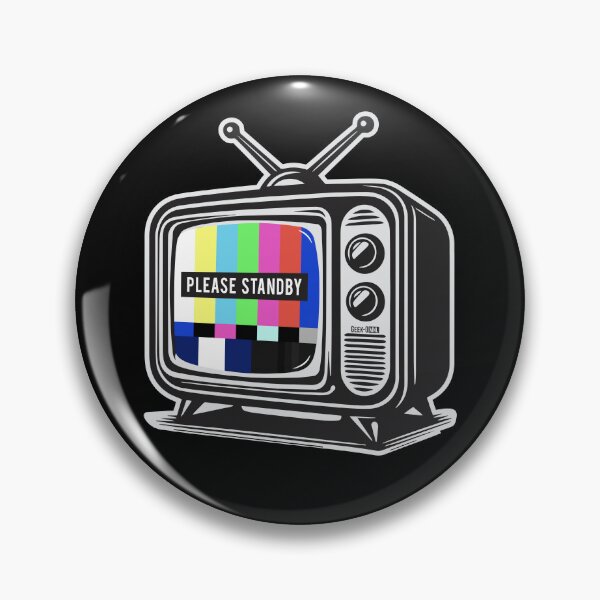 Item preview, Vintage TV Test Broadcast Please Standby designed and sold by Geek-O-MNL.
