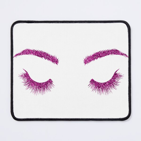 Item preview, PINK GLITTER EYELASHES designed and sold by PRETTYGIRLZTING.