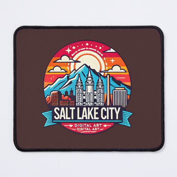 Item preview, salt lake city sticker  designed and sold by NCNGDESIGN.