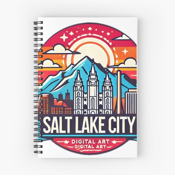 Item preview, salt lake city sticker  designed and sold by NCNGDESIGN.