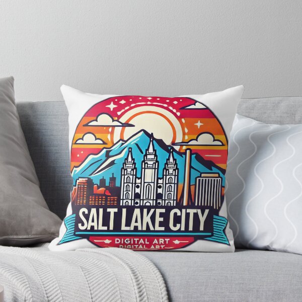 Item preview, salt lake city sticker  designed and sold by NCNGDESIGN.