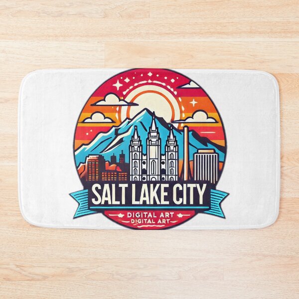 Item preview, salt lake city sticker  designed and sold by NCNGDESIGN.