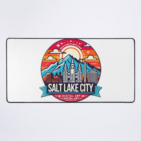Item preview, salt lake city sticker  designed and sold by NCNGDESIGN.