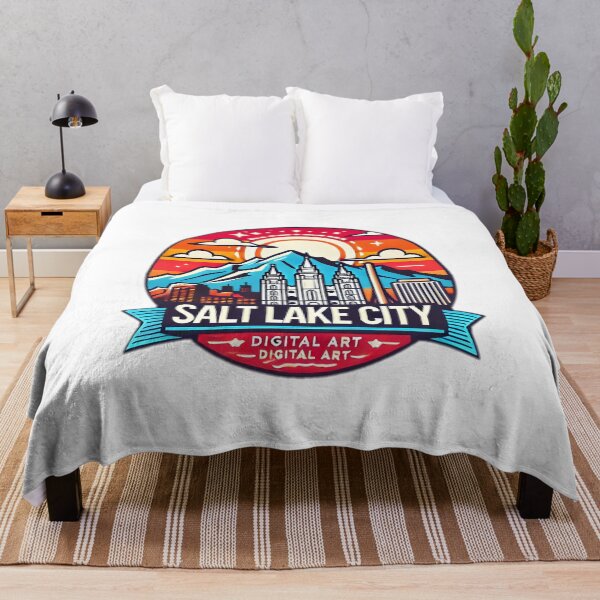 Item preview, salt lake city sticker  designed and sold by NCNGDESIGN.