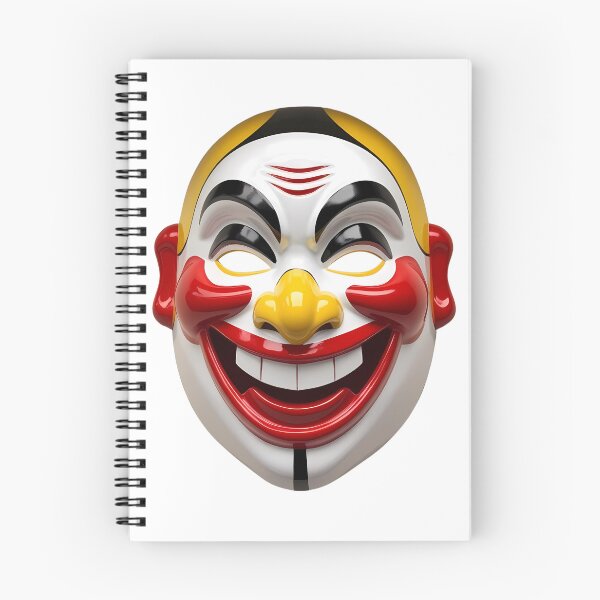 Item preview, Cheerful Korean Talchum Mask with Exaggerated Expression designed and sold by LoliDesignShop.